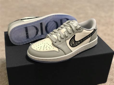 jordan 1 low cut dior